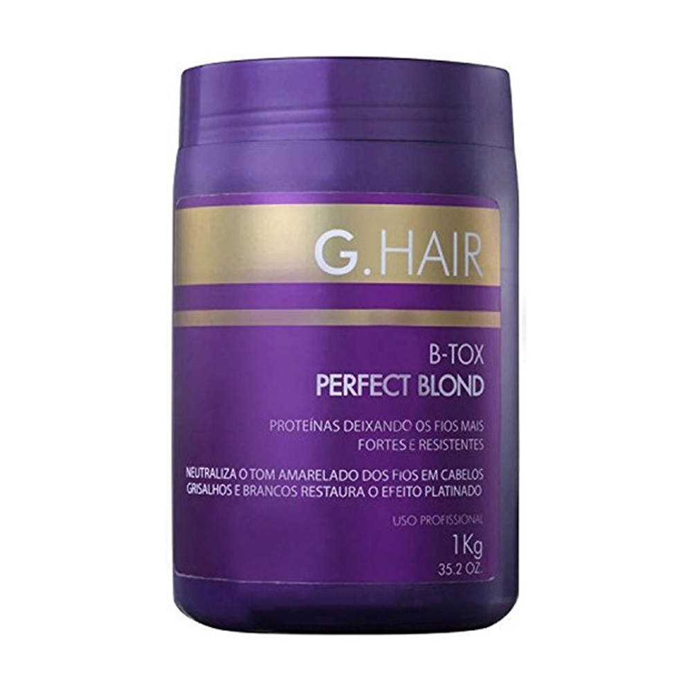 Ботокс для волосся Inoar G-Hair B-tox Perfect Blond Ідеальний блонд, 1 кг